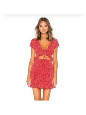 superdown eilena fit & flare dress SUPERDOWN Eilena Fit & Flare Dress in White